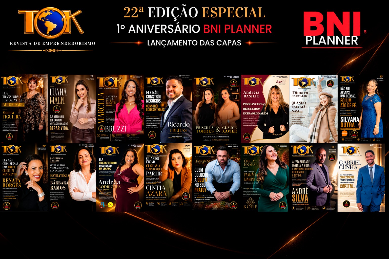 ​TOK celebra 1º aniversário do BNI Planner com lançamento de edição especial no Rio